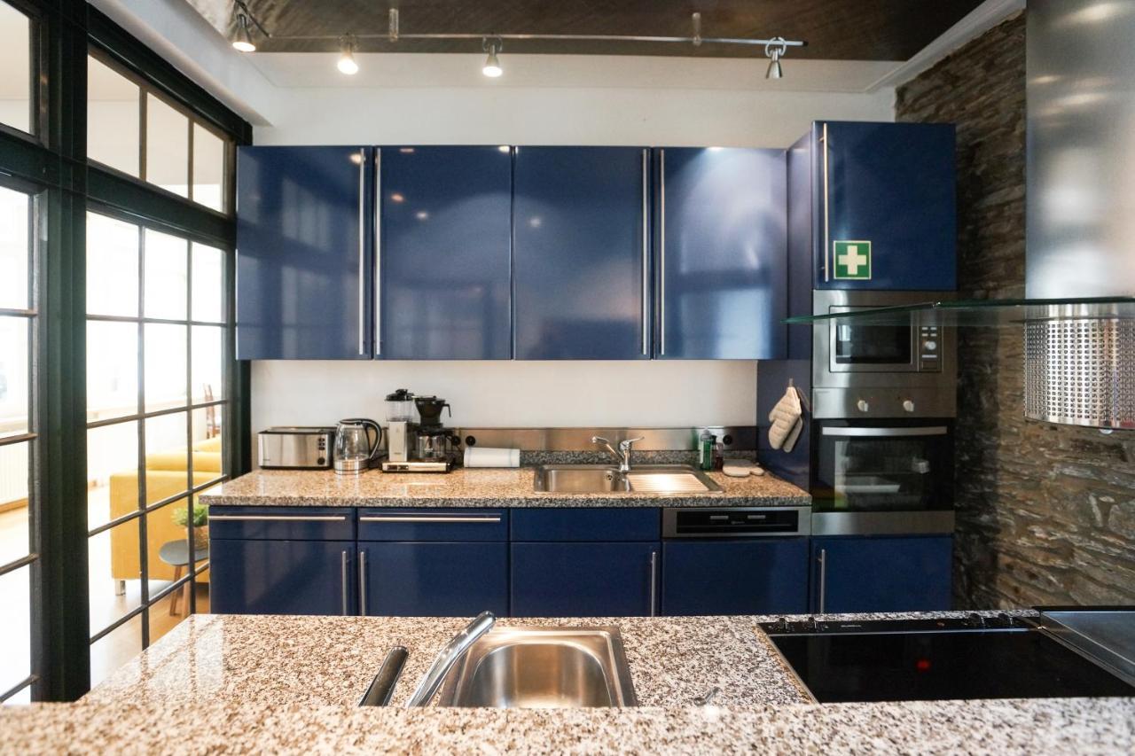 Loft13 Traumhafte Wohnung Mit Terrasse Fuer 4 Gaeste Monschau Buitenkant foto