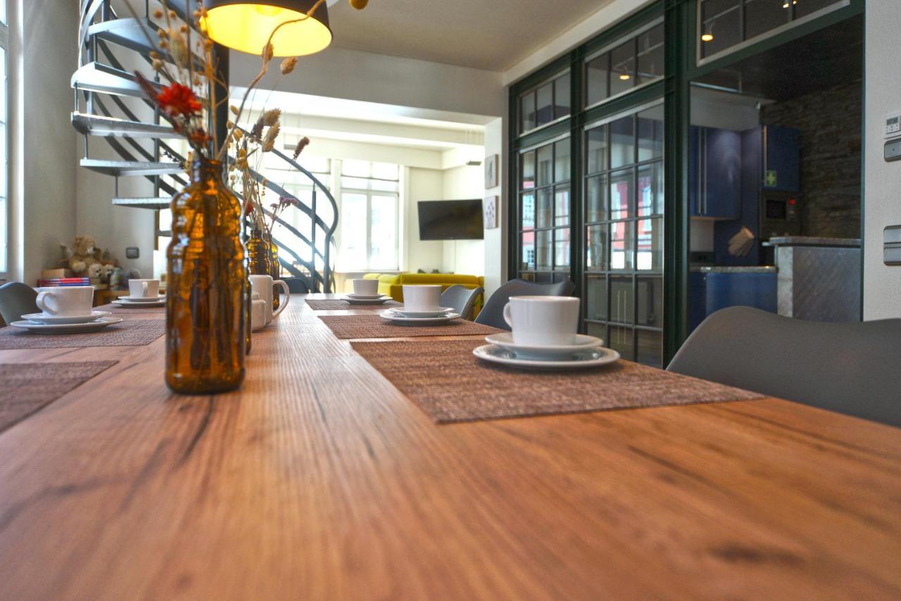 Loft13 Traumhafte Wohnung Mit Terrasse Fuer 4 Gaeste Monschau Buitenkant foto
