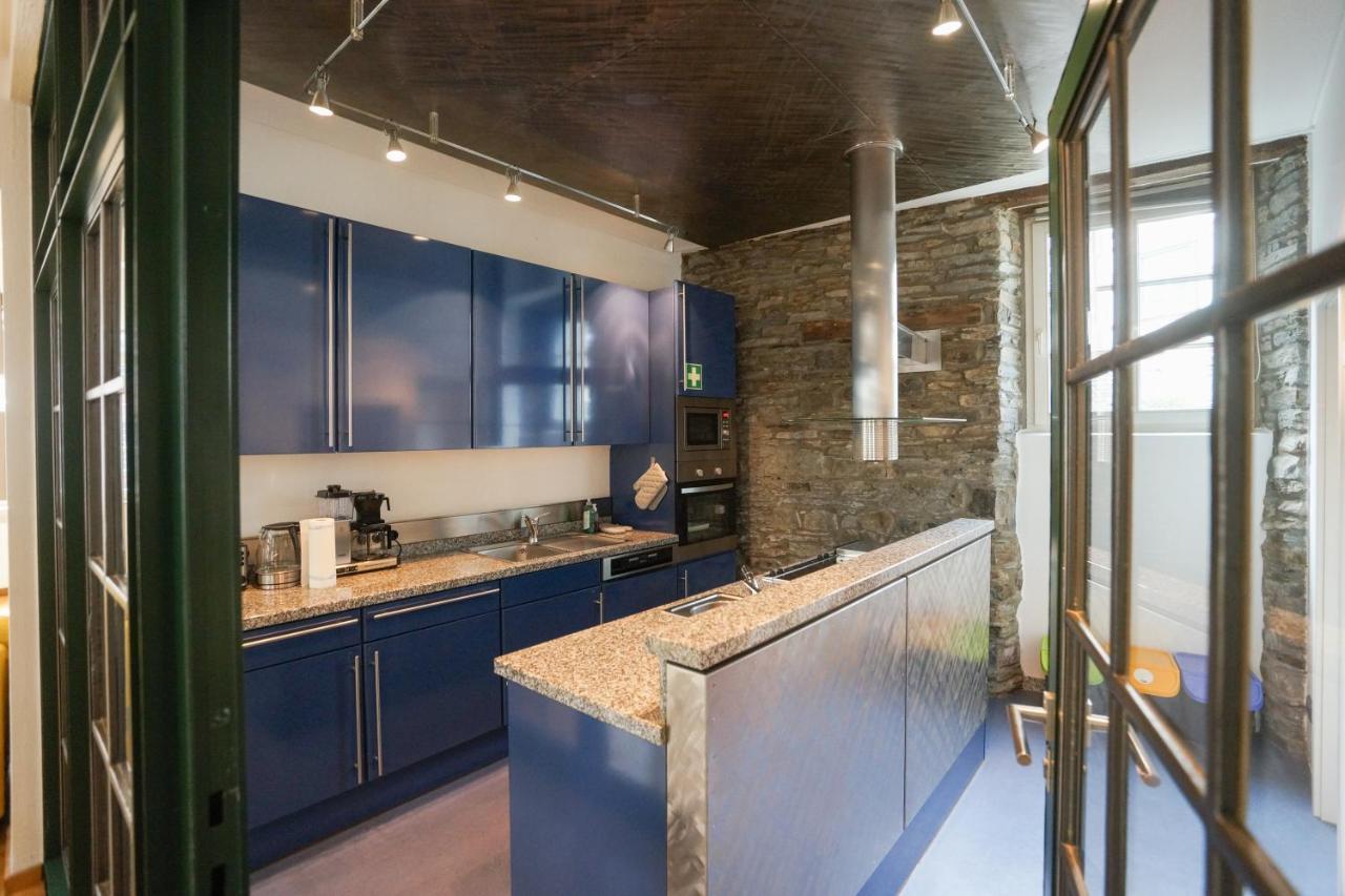 Loft13 Traumhafte Wohnung Mit Terrasse Fuer 4 Gaeste Monschau Buitenkant foto