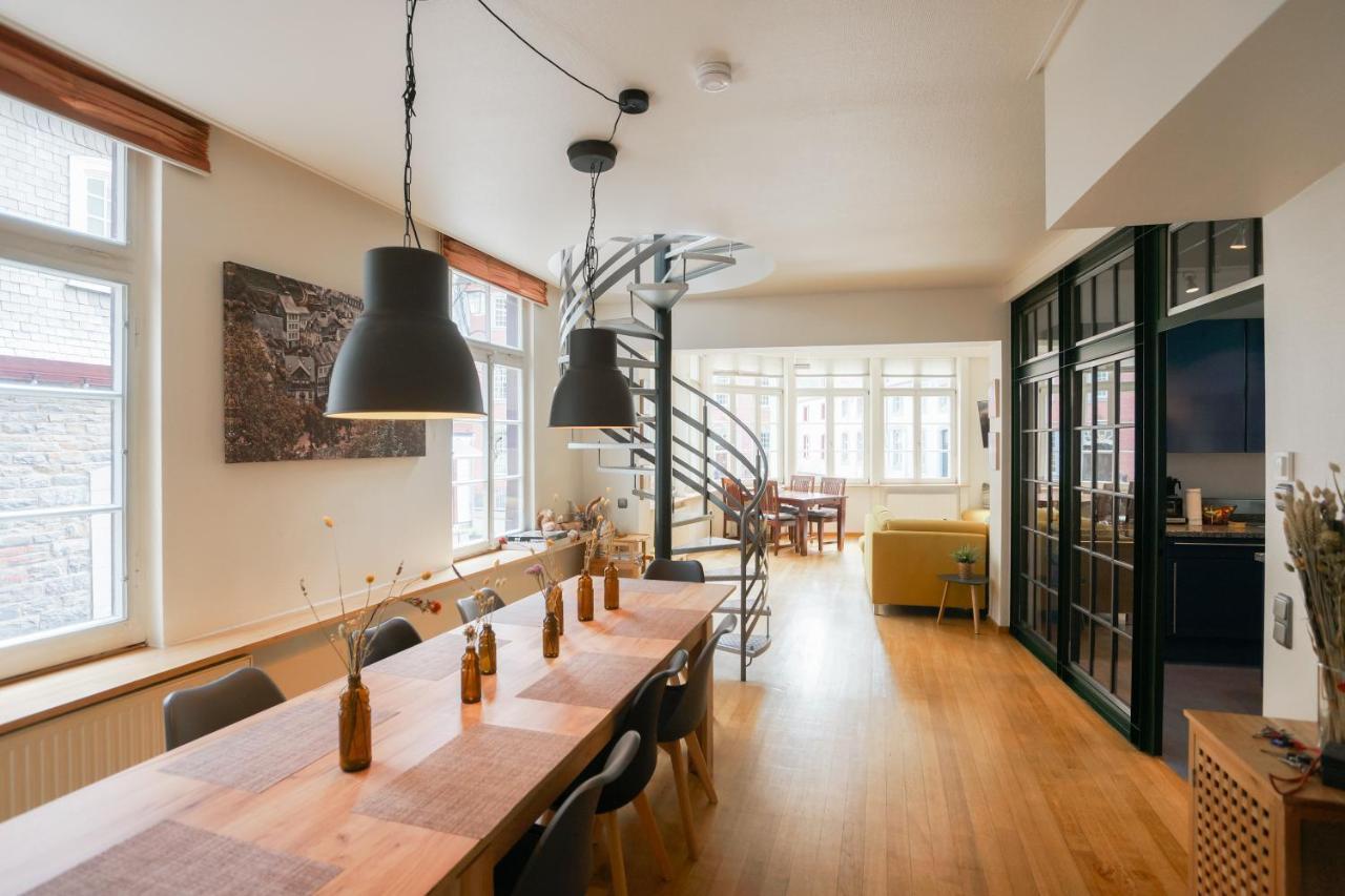 Loft13 Traumhafte Wohnung Mit Terrasse Fuer 4 Gaeste Monschau Buitenkant foto